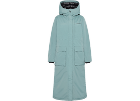 Naiste parka Didriksons Leya 4 Long helesinine (Factory Blue)