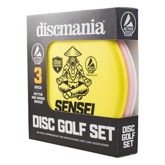 Discmania Active Soft discgolfi komplekt Beginner Set