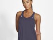 Treeningsärk Nike W MILER TANK RACER lilla