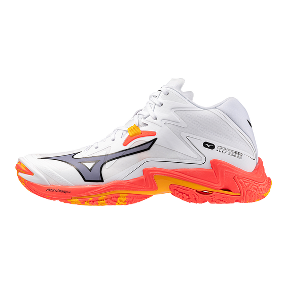 Võrkpallijalatsid Mizuno WAVE LIGHTING Z8 MID (U) valge/roosa
