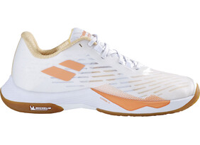 Naiste saalijalatsid Babolat Shadow Tour 5 Women valge/kollane
