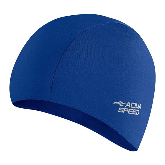 Ujumismüts Aqua Speed Polyester Cap tekstiilist sinine