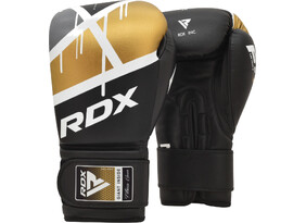 Poksikindad RDX BGR must/kuldne