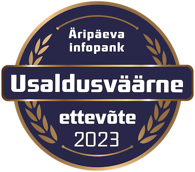 Usaldusväärvne ettevõte 2023